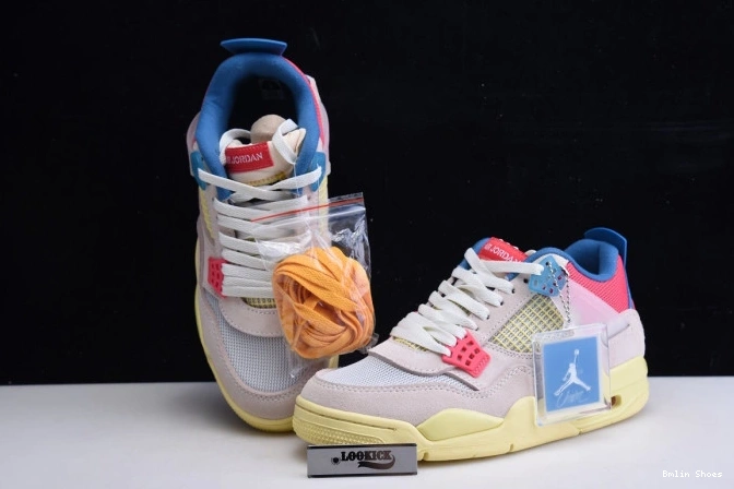 Bmlin Air DC9533-800 Jordan Guava 4 Retro Union Ice 0628